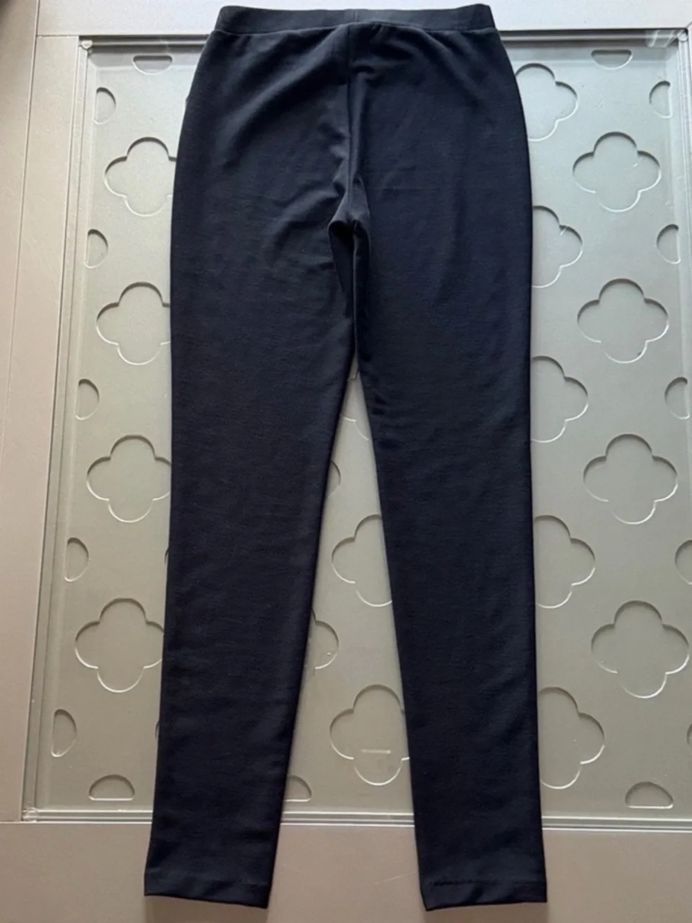 MICHAEL KORS Black Gold Studded Leggings XS Pull On Skinny Stretch Pants